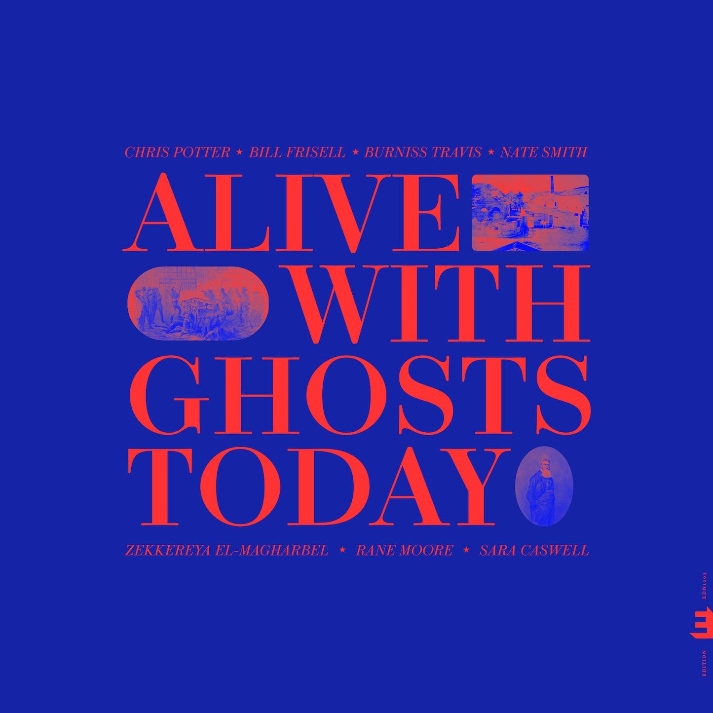 PRE-ORDER: Chris Potter "Alive With Ghosts Today." 2xLP (Clear Blue Vinyl)