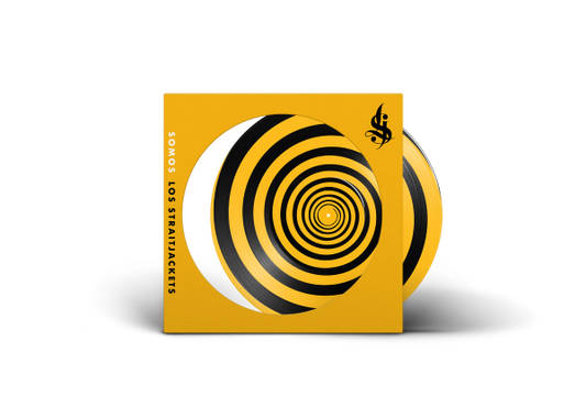 Los Straitjackets "Somos Los Straitjackets" LP (Indie Exclusive Hypnowheel Picture Disc Vinyl)