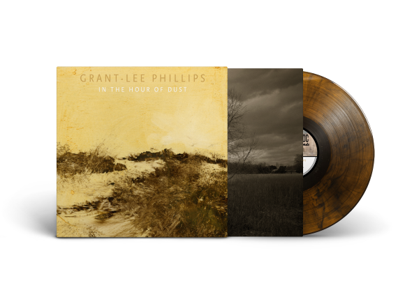 Grant-Lee Phillips "In the Hour of Dust" LP (Signed, Clear Golden Smoke Vinyl)