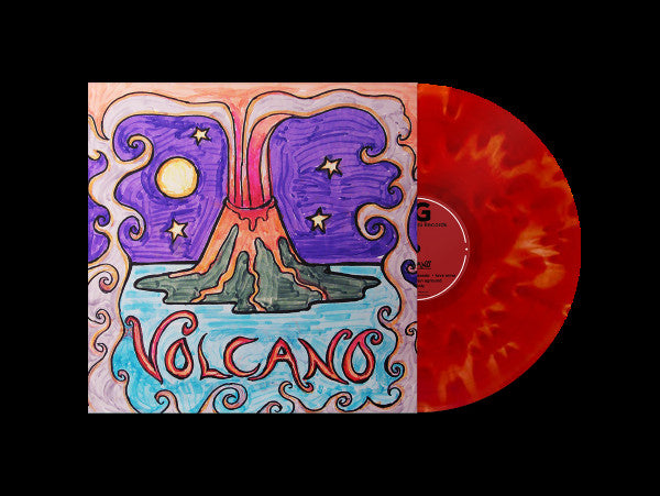 Volcano "S/T" LP (Hand Numbered Volcanic Red Vinyl)
