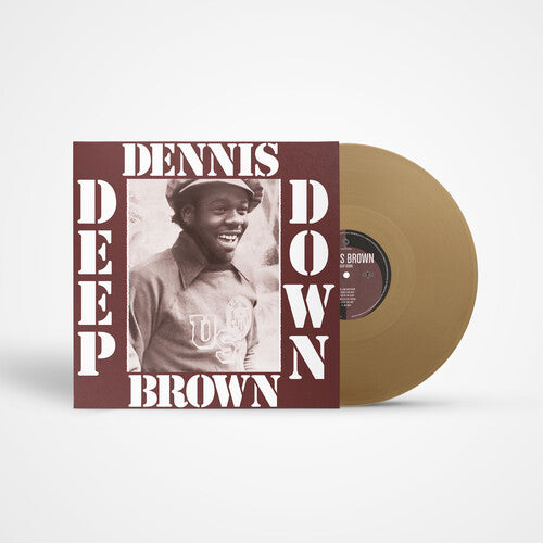 PRE-ORDER: Dennis Brown "Deep Down" LP (Gold Vinyl)