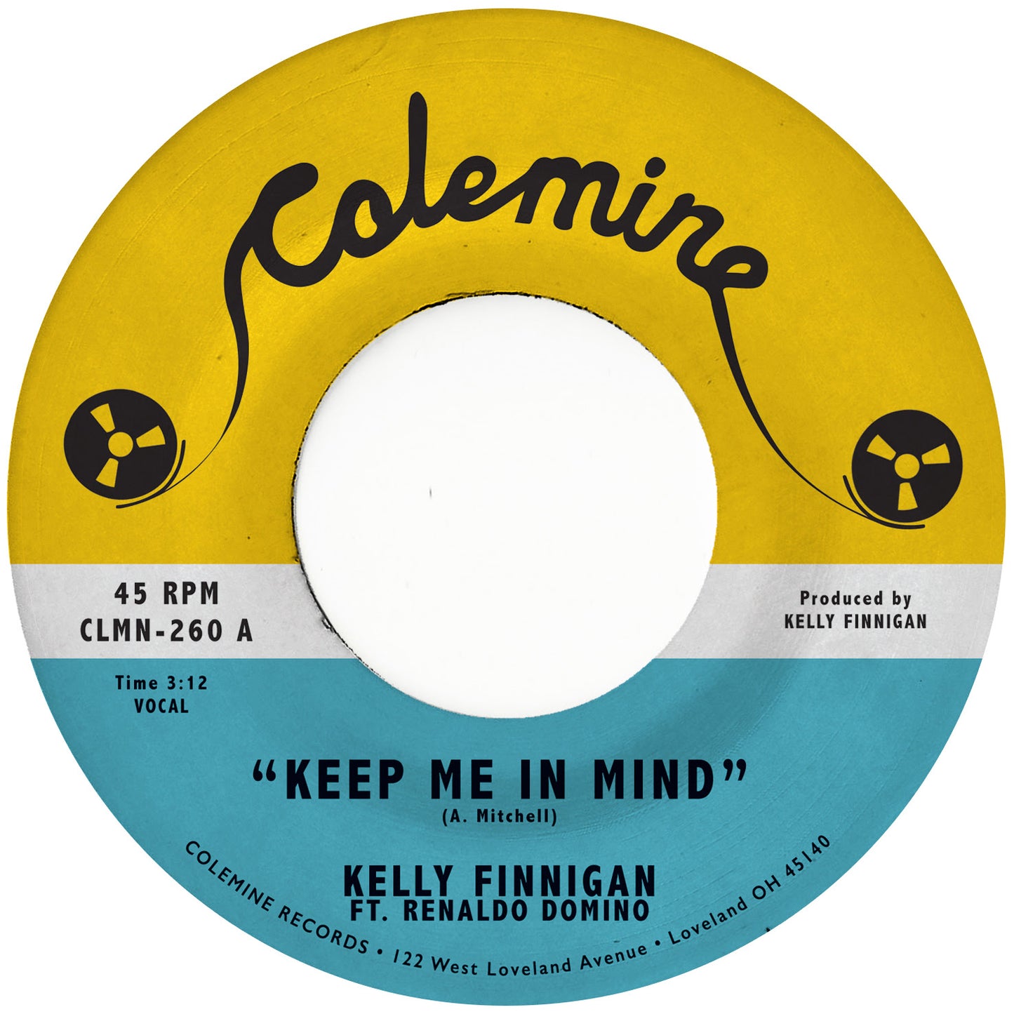 Kelly Finnigan "Keep Me In Mind / Let Me Count the Reasons" 7"