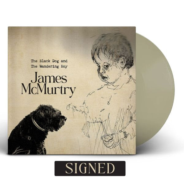 James McMurtry "The Black Dog and the Wandering Boy" LP (Indie Exclusive SIGNED Khaki Vinyl)