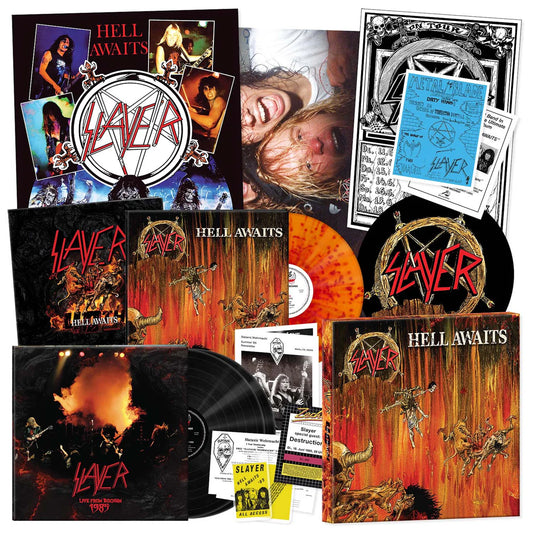 PRE-ORDER: Slayer "Hell Awaits" 3xLP Box Set