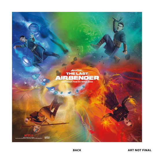 PRE-ORDER: Takeshi Furukawa "Avatar: The Last Airbender (Soundtrack from the Netflix Series): 2xLP (Four Element Color Vinyl)