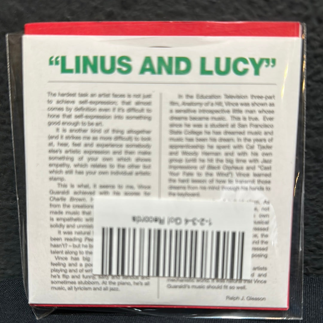 USED VINYL: Vince Guaraldi Trio “Linus And Lucy” 3"