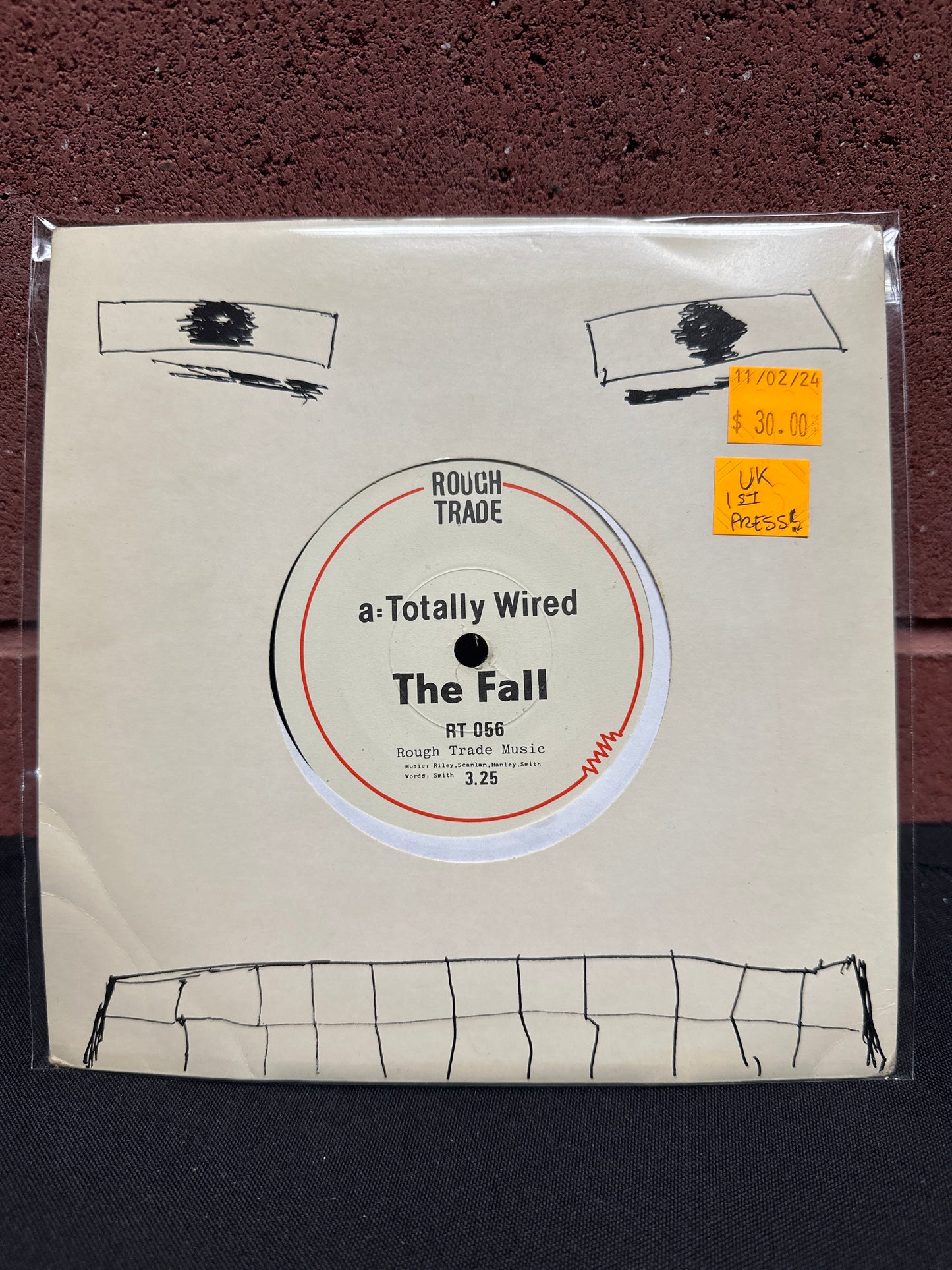 Used Vinyl:  The Fall ”Totally Wired” 7"