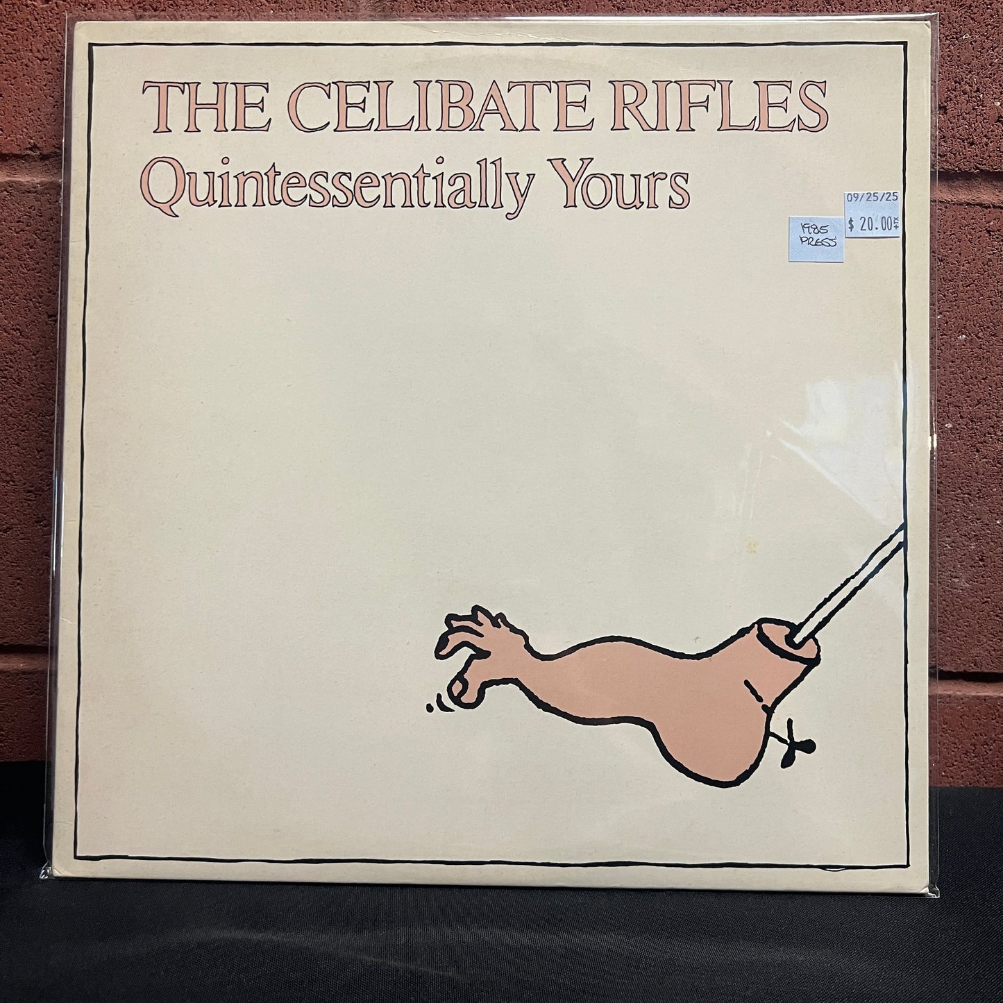 Used Vinyl: The Celibate Rifles "Quintessentially Yours" LP (1985 Press with Hot Logo inner labels)