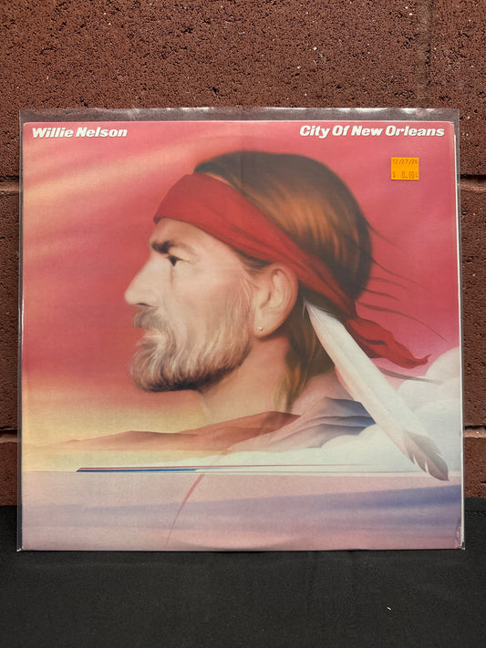 Used Vinyl:  Willie Nelson ”City Of New Orleans” LP