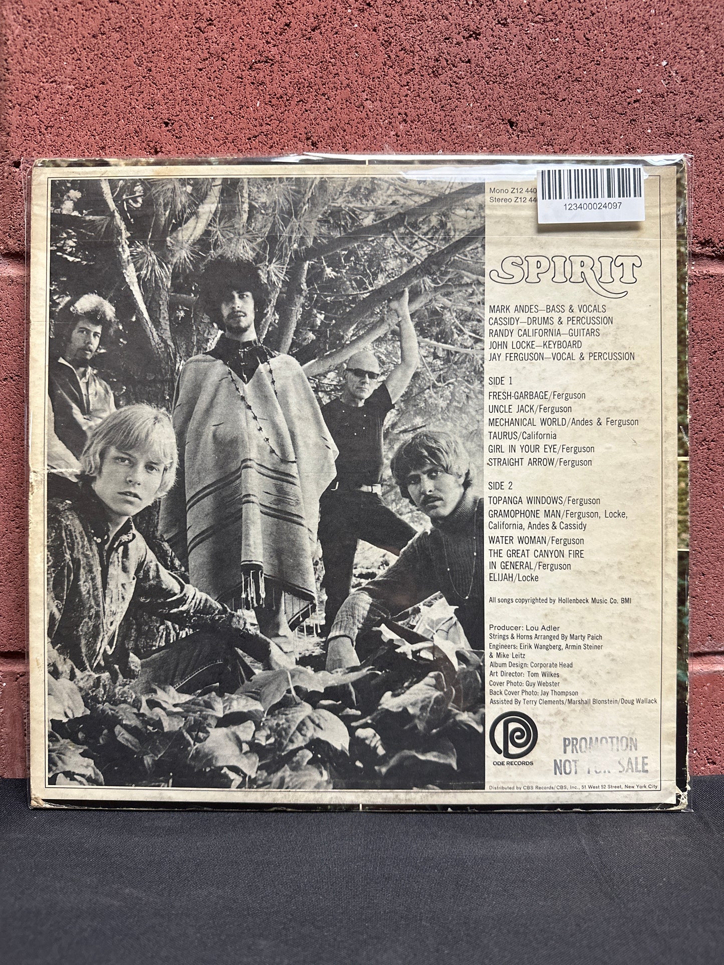 Used Vinyl: Spirit ”Spirit” LP (Promo)