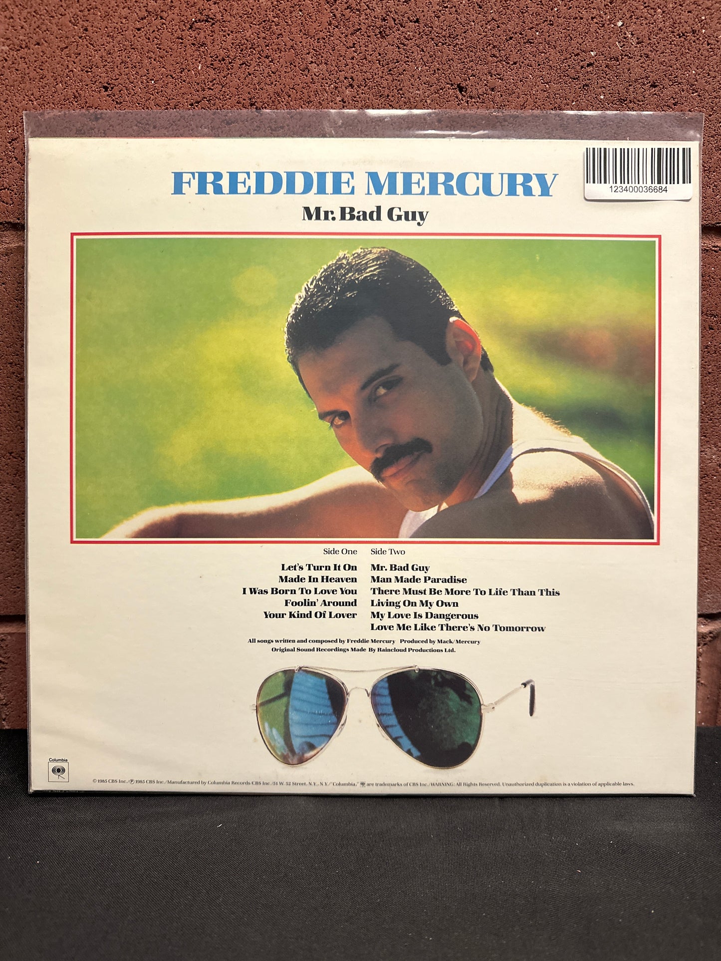 Used Vinyl:  Freddie Mercury ”Mr. Bad Guy” LP