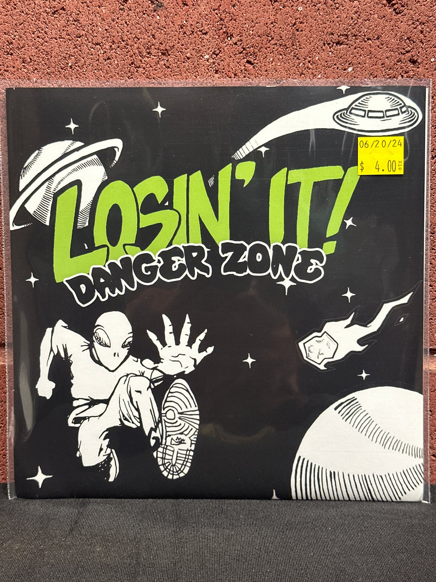 Used Vinyl:  Losin' It ”Danger Zone” 7"