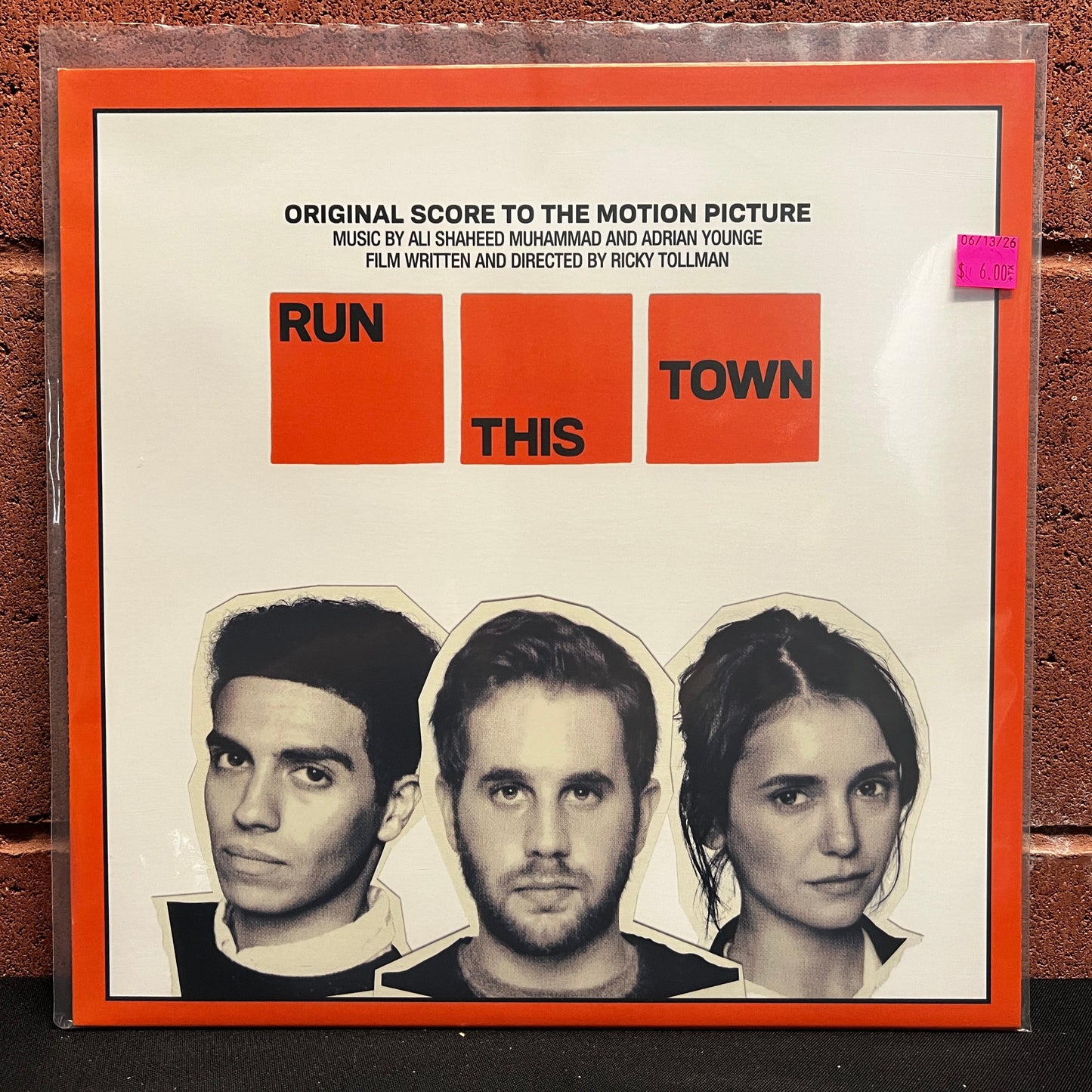 Used Vinyl: Ali Shaheed Muhammad and Adrian Younge "Run This Town (Original Score To The Motion Picture)" LP (2020 Press)
