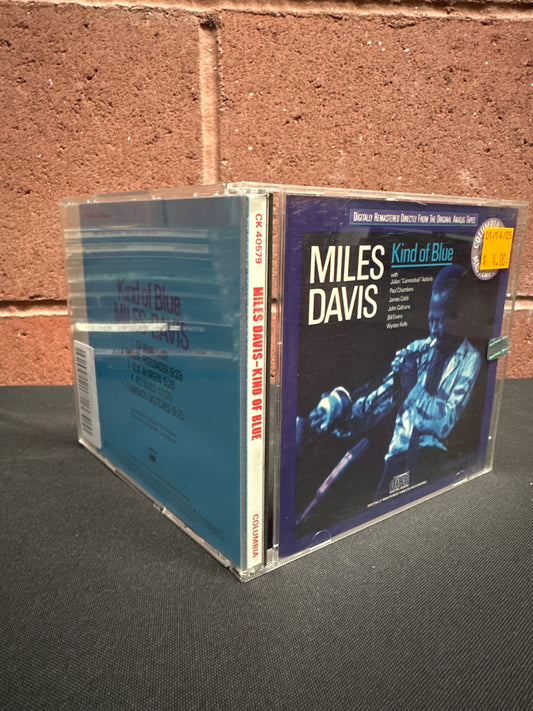 Used CD: Davis, Miles "Kind of Blue" CD (Late80's/Early 90's pressing)