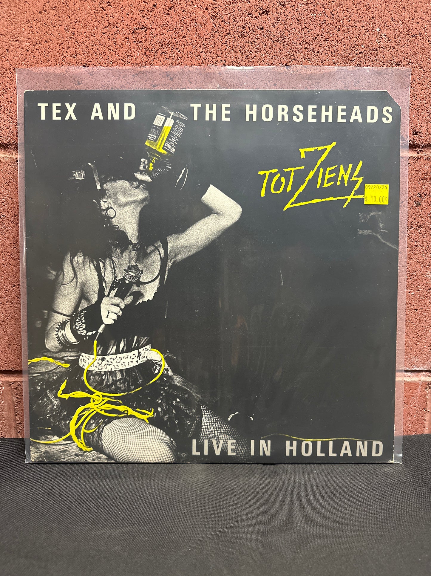 Used Vinyl:  Tex & The Horseheads ”Tot Ziens (Live In Holland)” LP