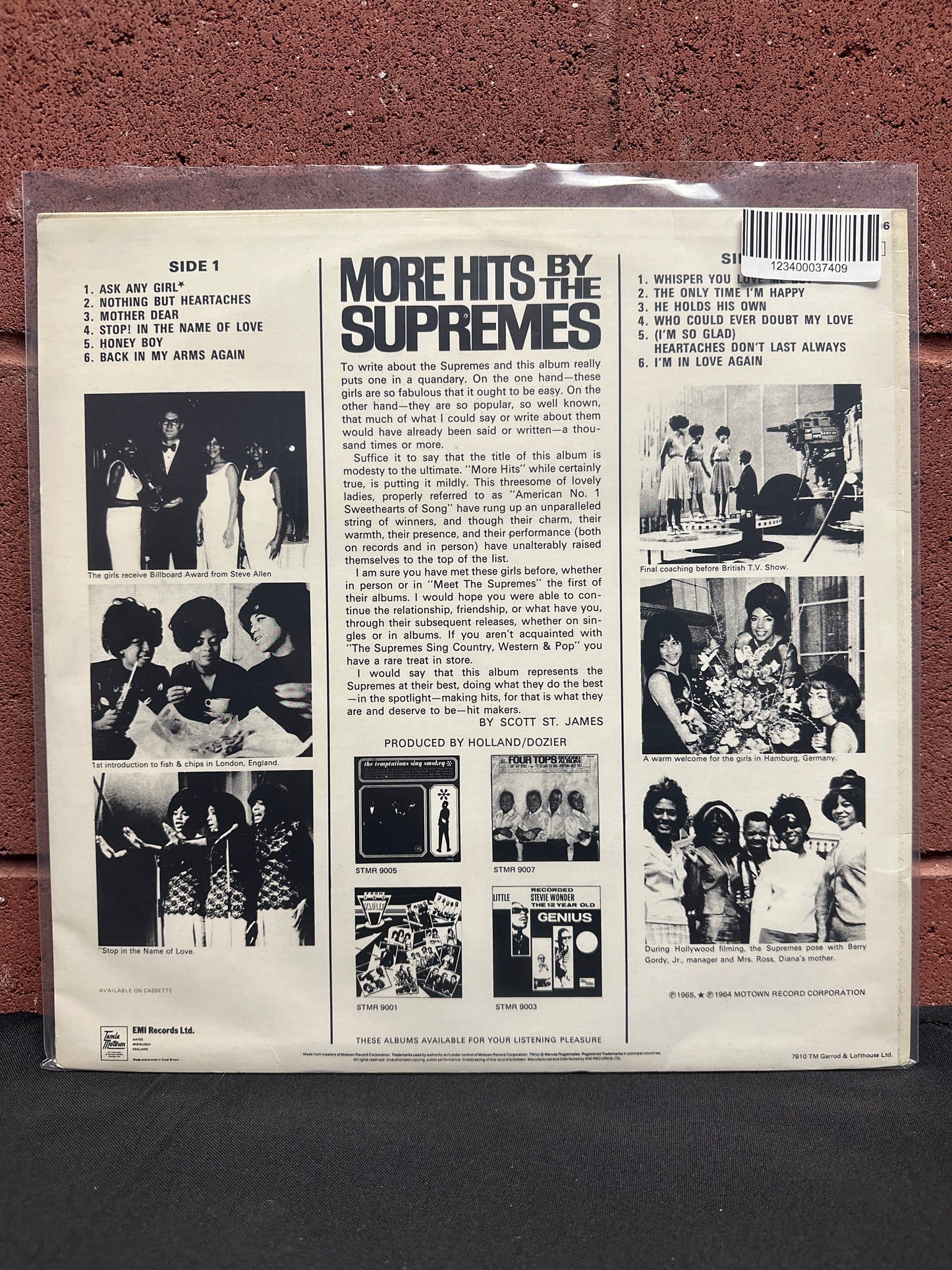 Used Vinyl:  The Supremes ”More Hits By The Supremes” LP