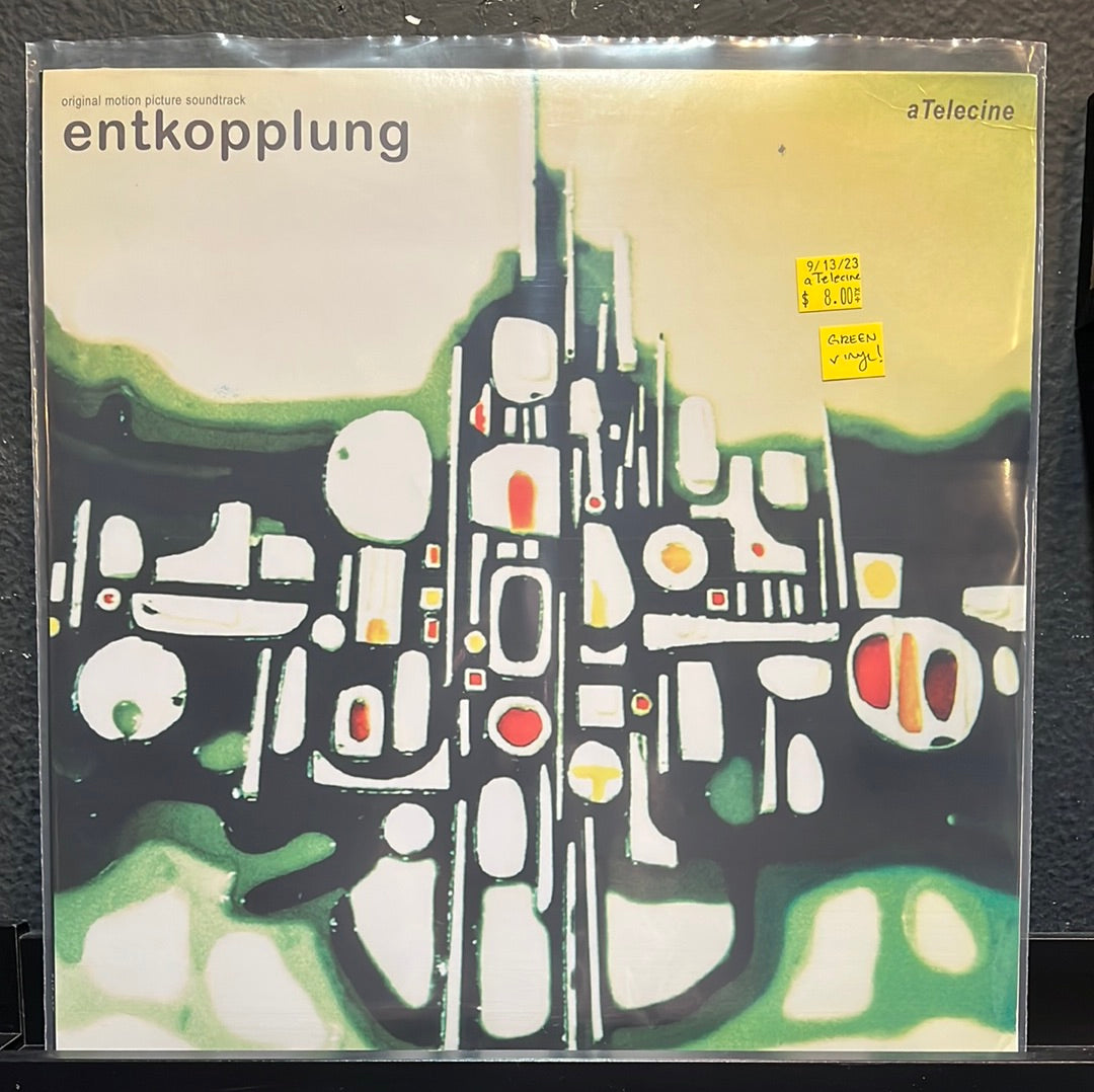 USED VINYL: aTelecine ‎"Entkopplung (Original Motion Picture Soundtrack)" LP (Green Vinyl)