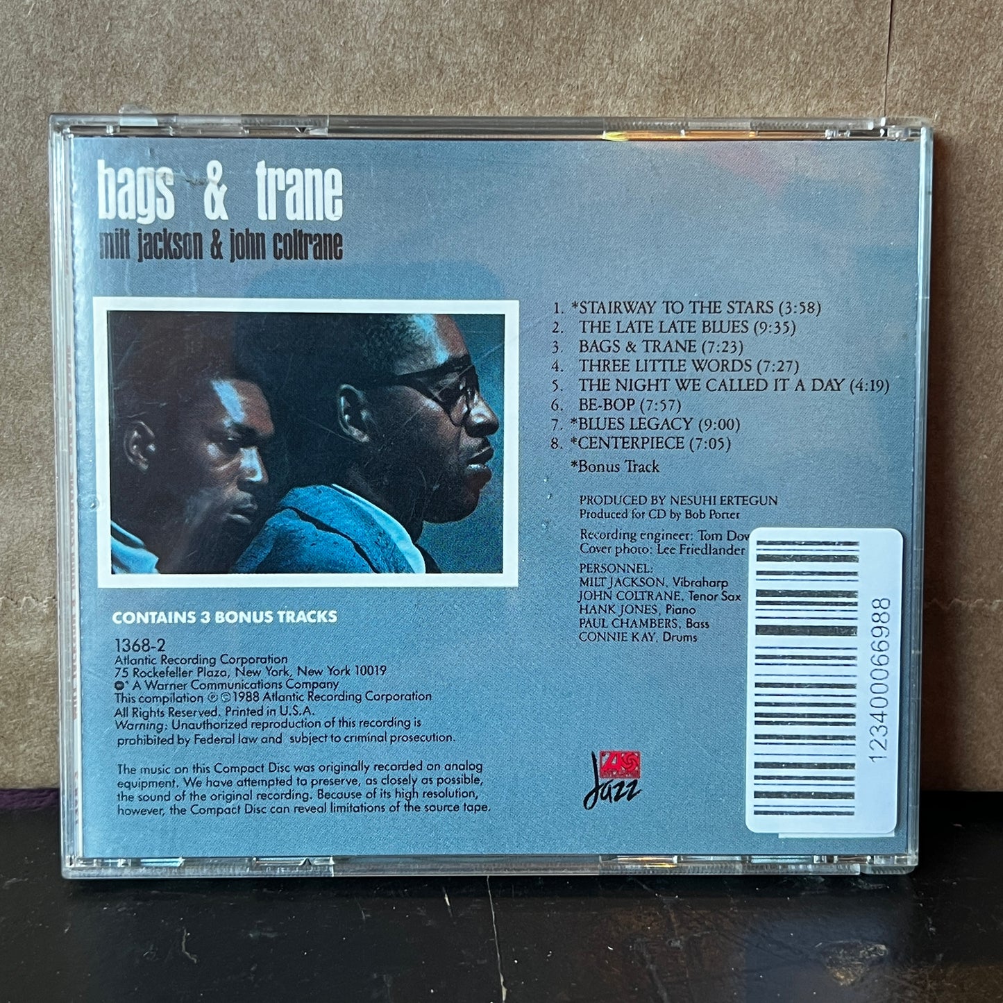 Used CD: Milt Jackson & John Coltrane "Bags & Trane" CD
