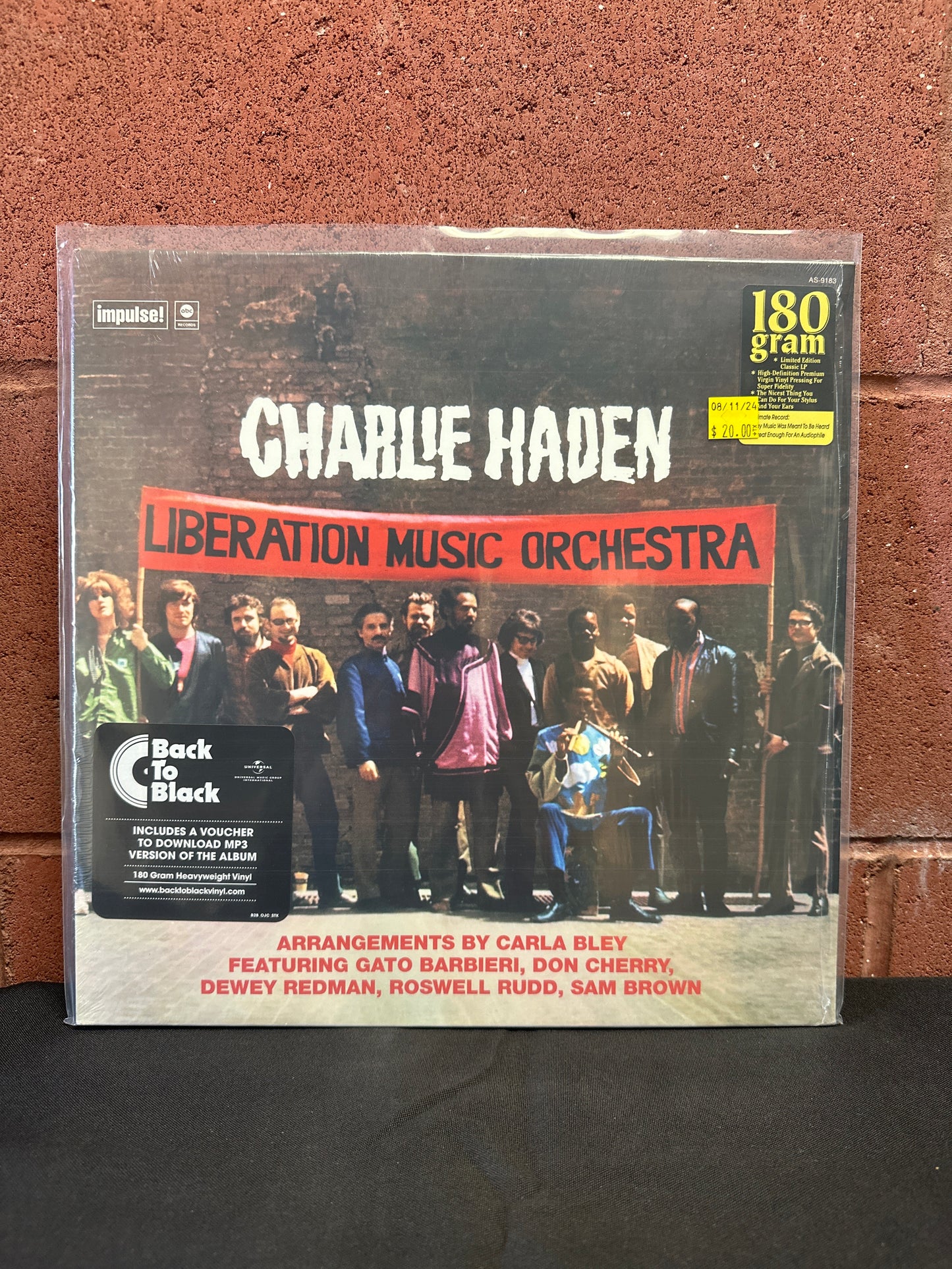 Used Vinyl:  Charlie Haden ”Liberation Music Orchestra ” LP (180 Gram)