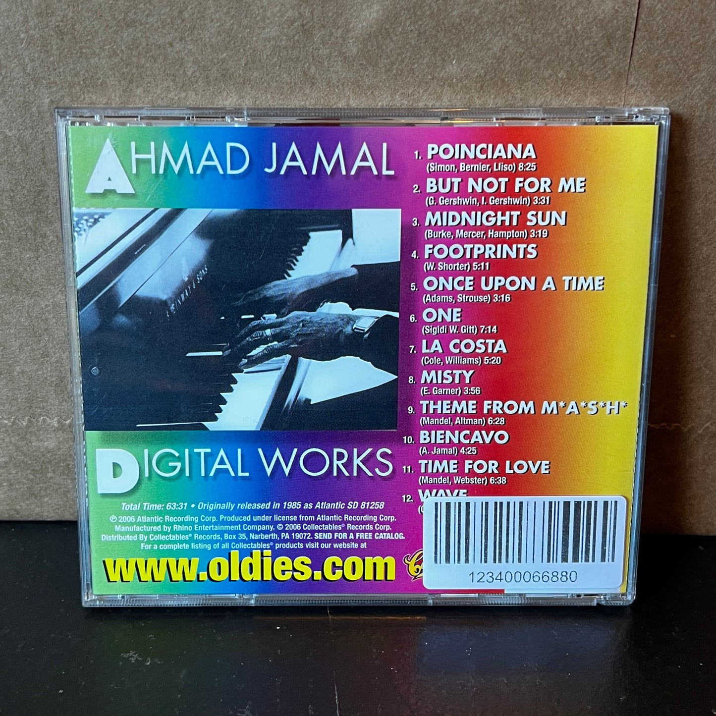 Used CD: Ahmad Jamal "Digital Works" CD (2006 Press)