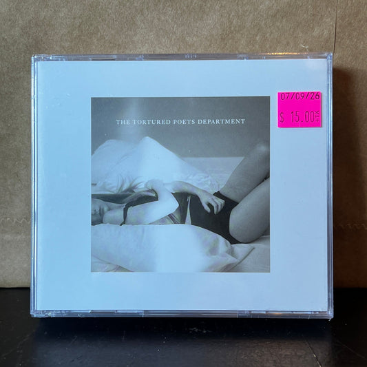 Used CD: Taylor Swift "The Tortured Poets Department (The Manuscript)" CD (2024 Euro Press - Sealed)
