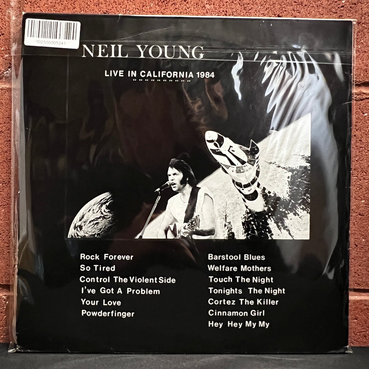 Used Vinyl: Neil Young "Catalytic Reaction" 2xLP (UFO Records Press)