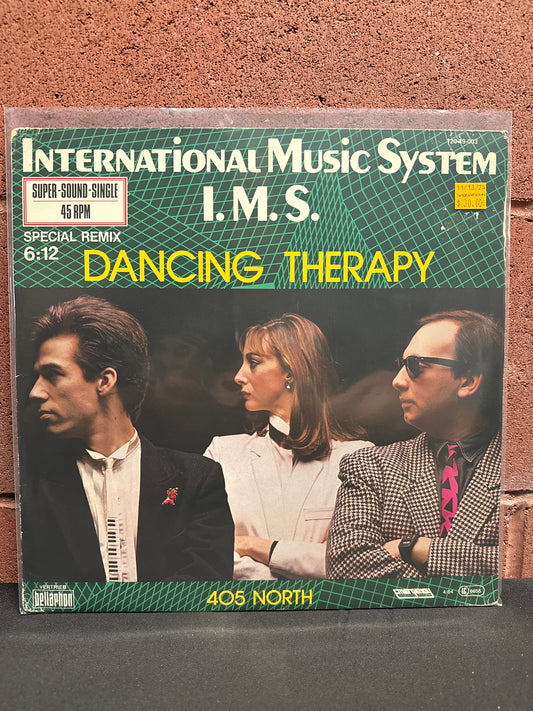 Used Vinyl:  International Music System ”Dancing Therapy” 12"