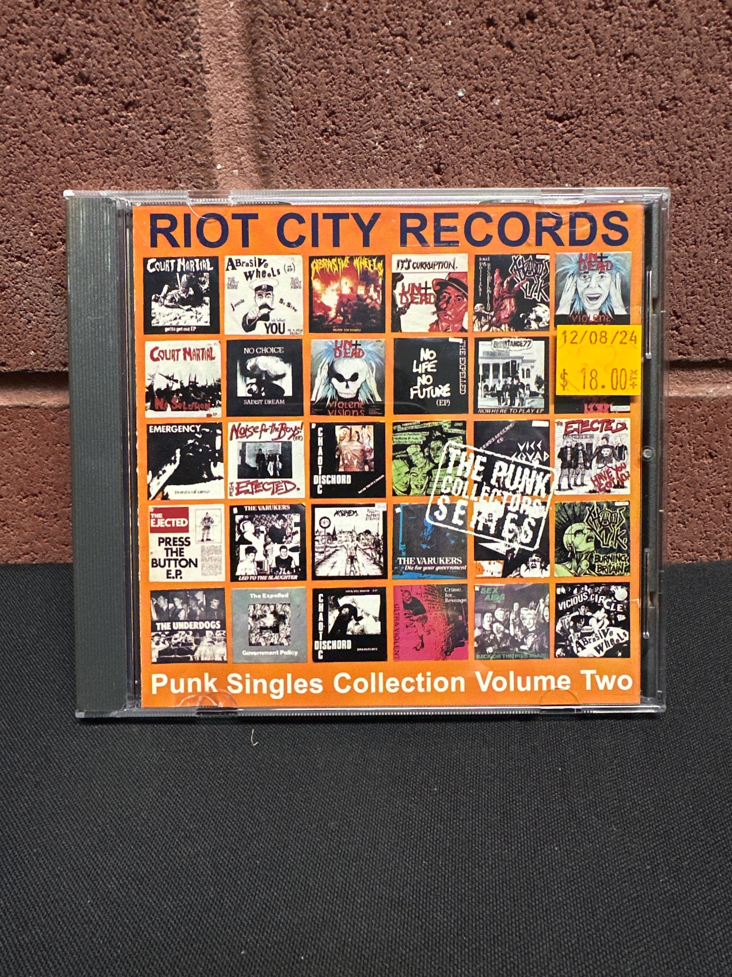 Used CD: V/A - "Riot City Records: Punk Singles Collection - Vol. 2" CD