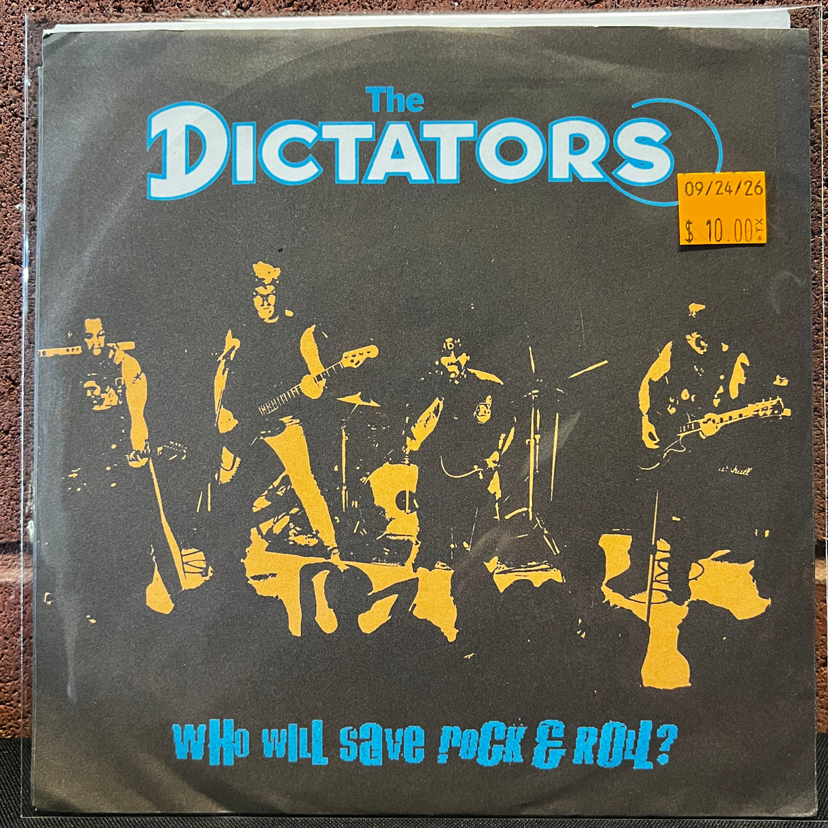 Used Vinyl: Dictators "Who Will Save Rock and Roll" 7"