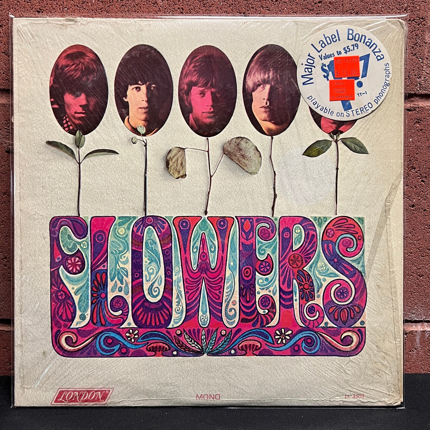 Used Vinyl: Rolling Stones "Flowers" LP (1967 Mono pressing)