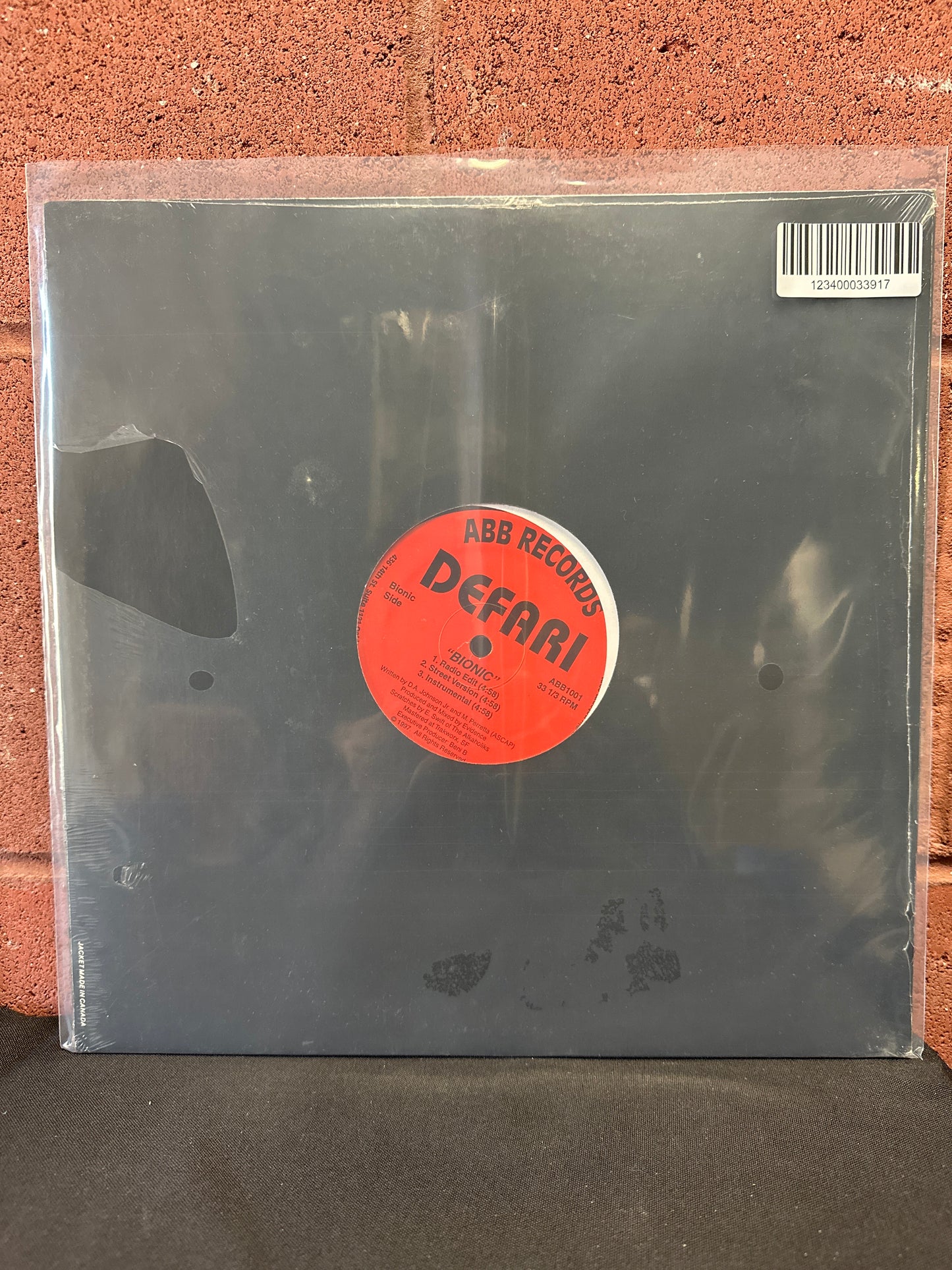 Used Vinyl:  Defari ”Bionic” 12"