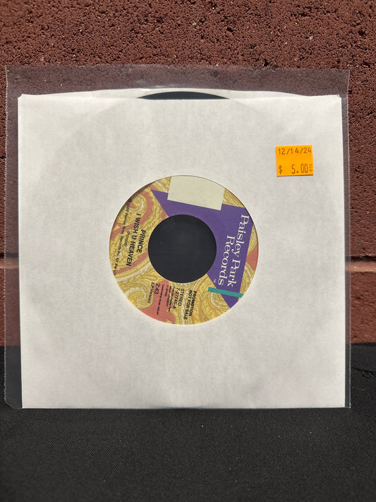 Used Vinyl: Prince "I Wish U Heaven" 7" (Promo)
