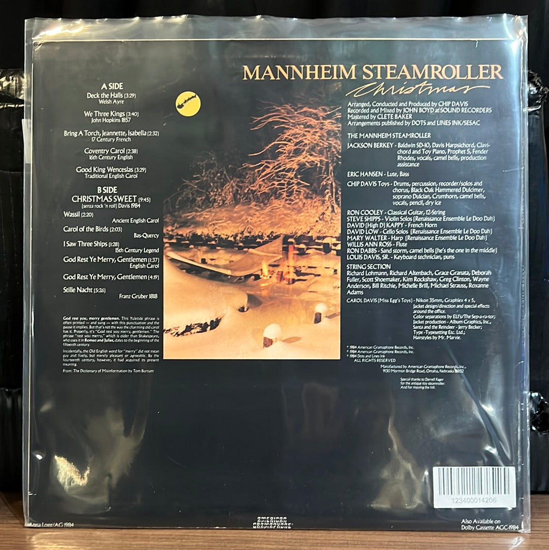Used Vinyl:  Mannheim Steamroller ”Christmas” LP
