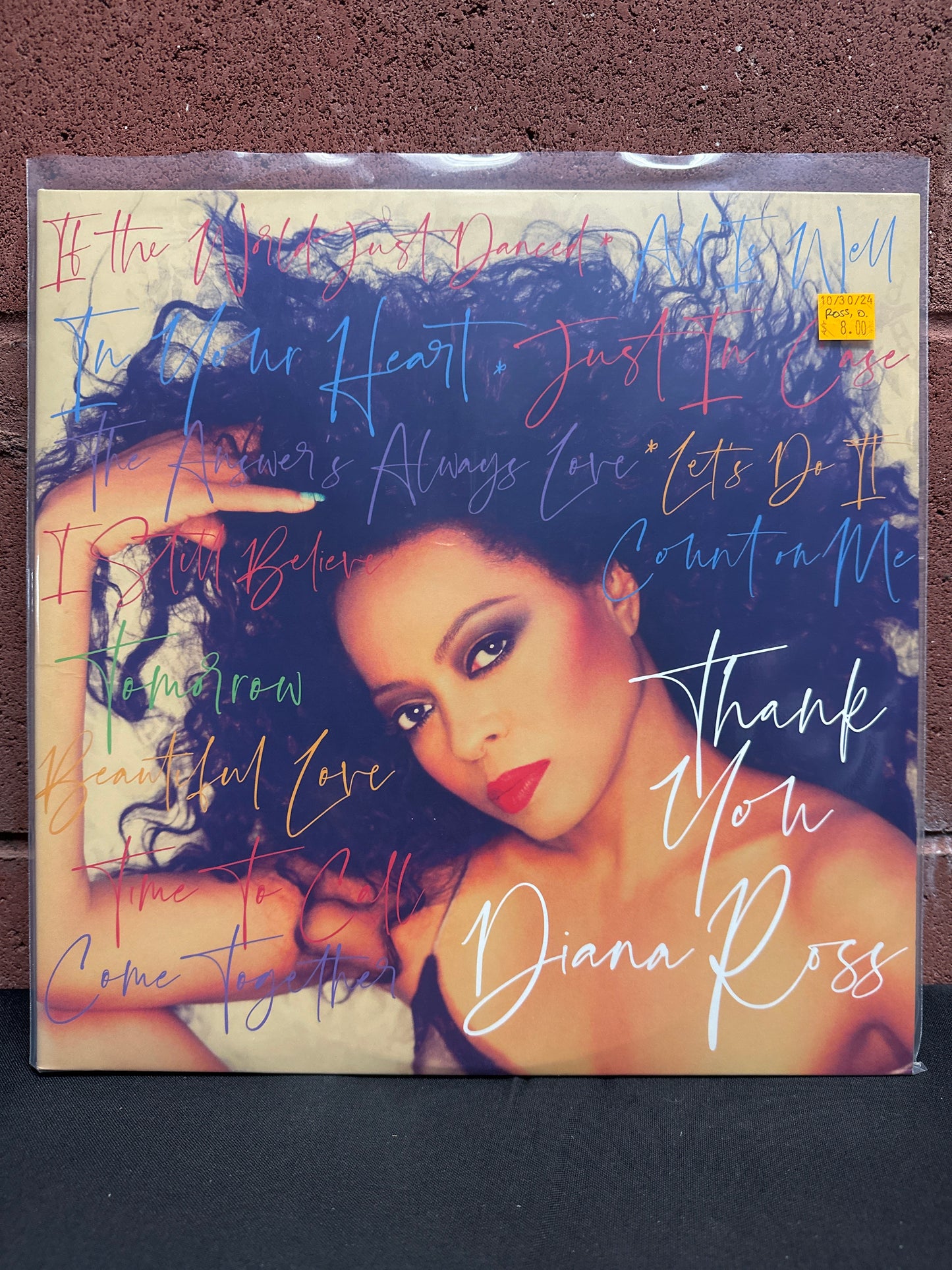 Used Vinyl:  Diana Ross ”Thank You” 2xLP