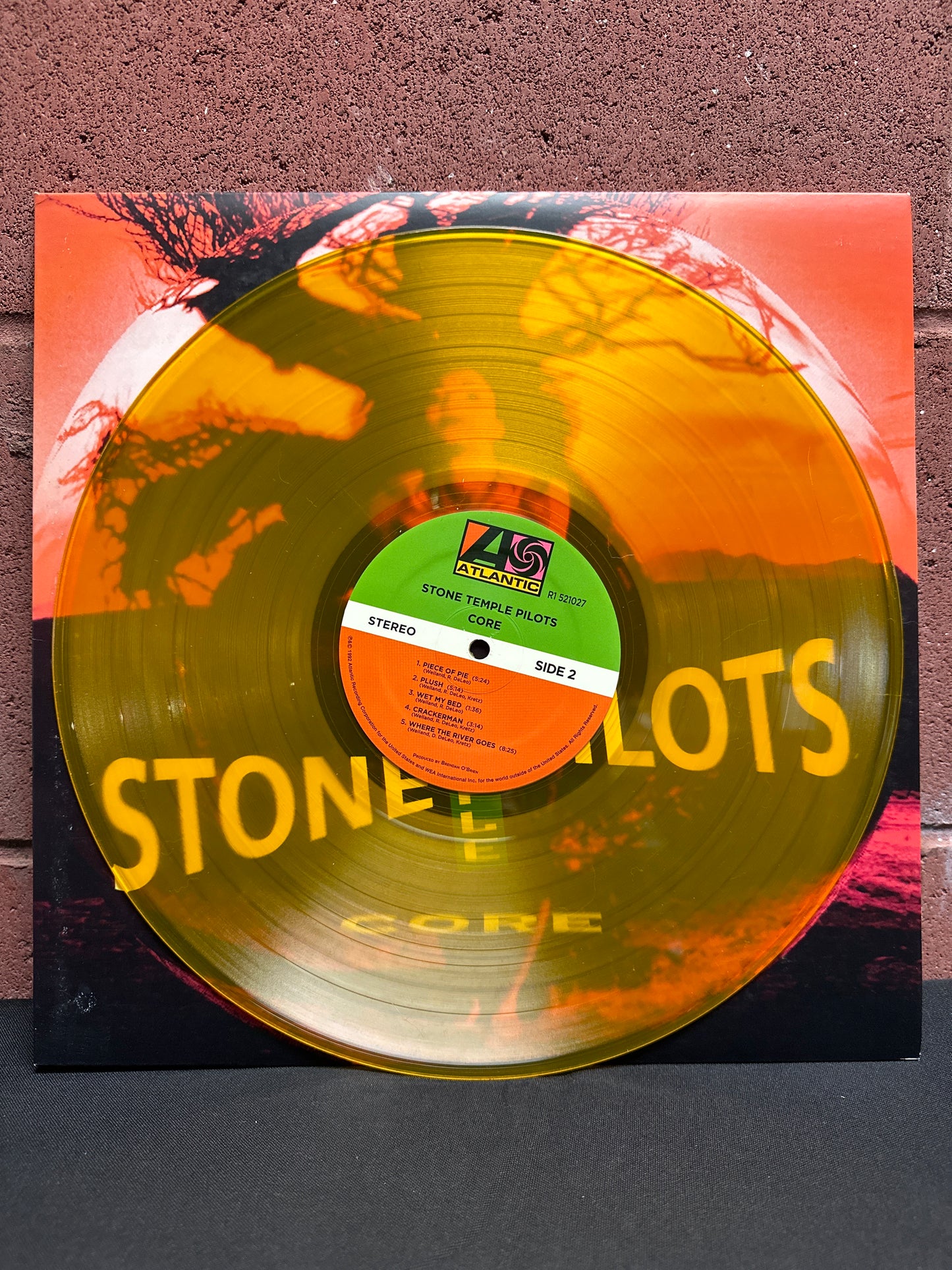 Used Vinyl:  Stone Temple Pilots ”Core” LP (Yellow Vinyl)