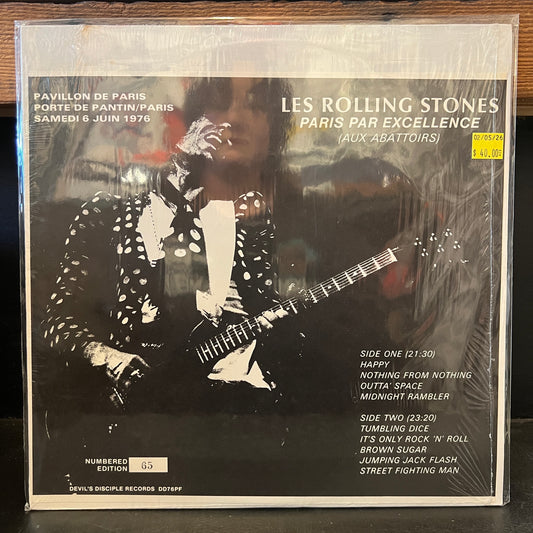 Used Vinyl: The Rolling Stones "Paris Par Excellence (Aux Abattoirs)" LP (Devil's Disciple Press In Shrink)