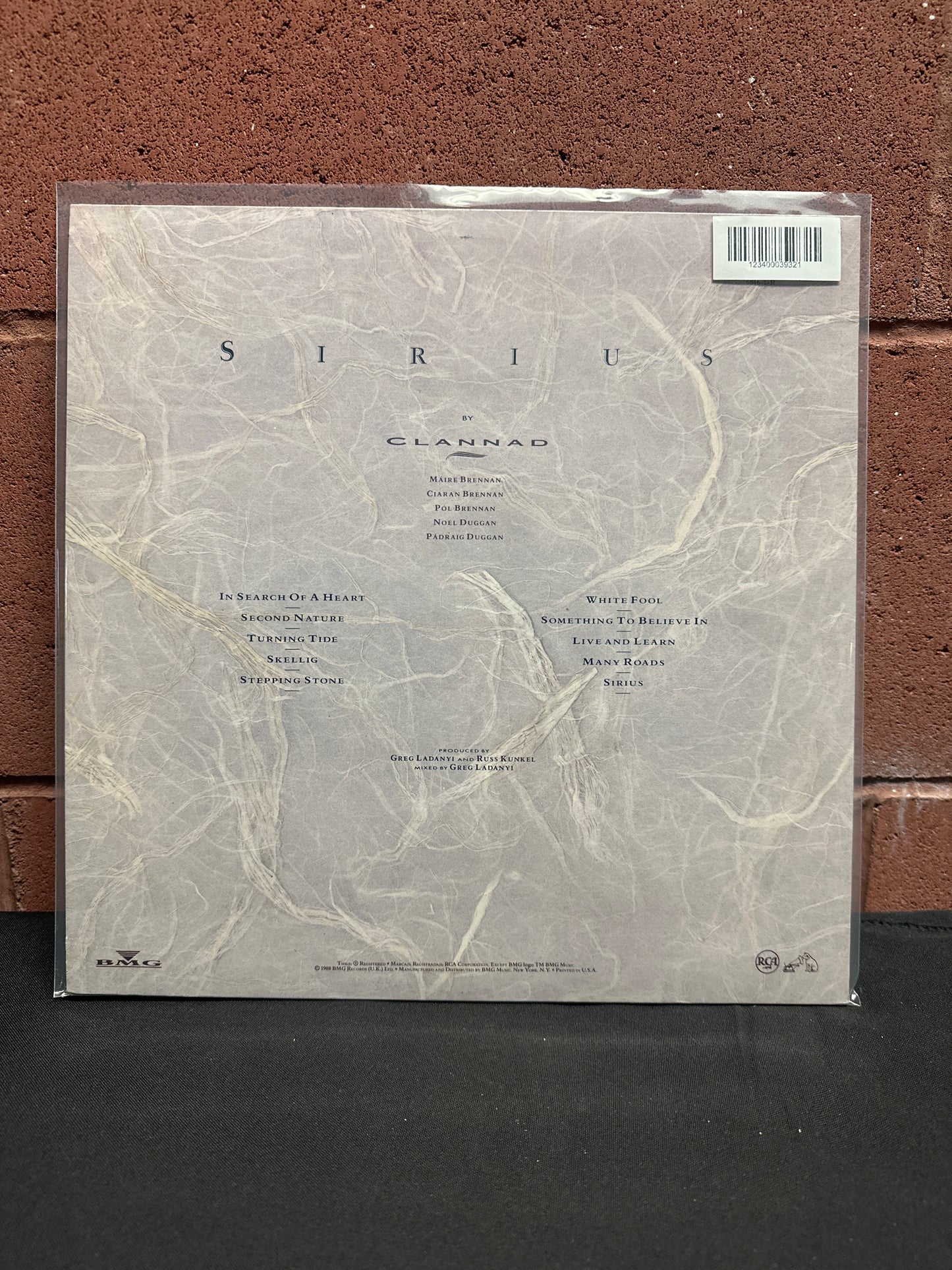 Used Vinyl:  Clannad ”Sirius” LP