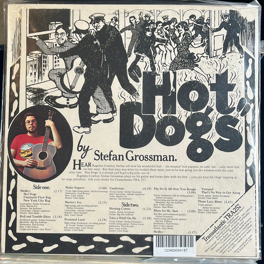 USED VINYL: Stefan Grossman “Hot Dogs” LP