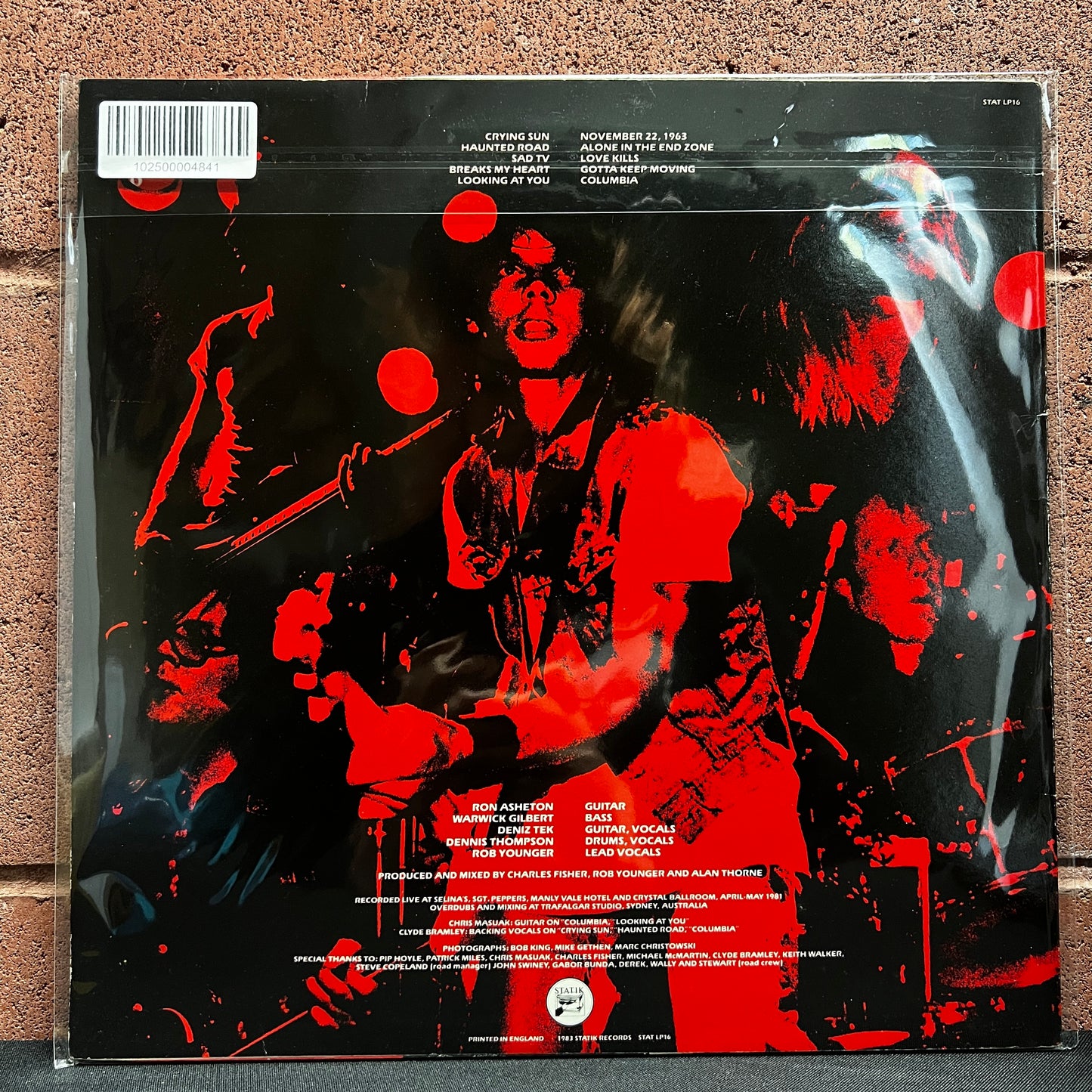 Used Vinyl: New Race "The First And The Last" LP (1983 UK Issue on Statik)