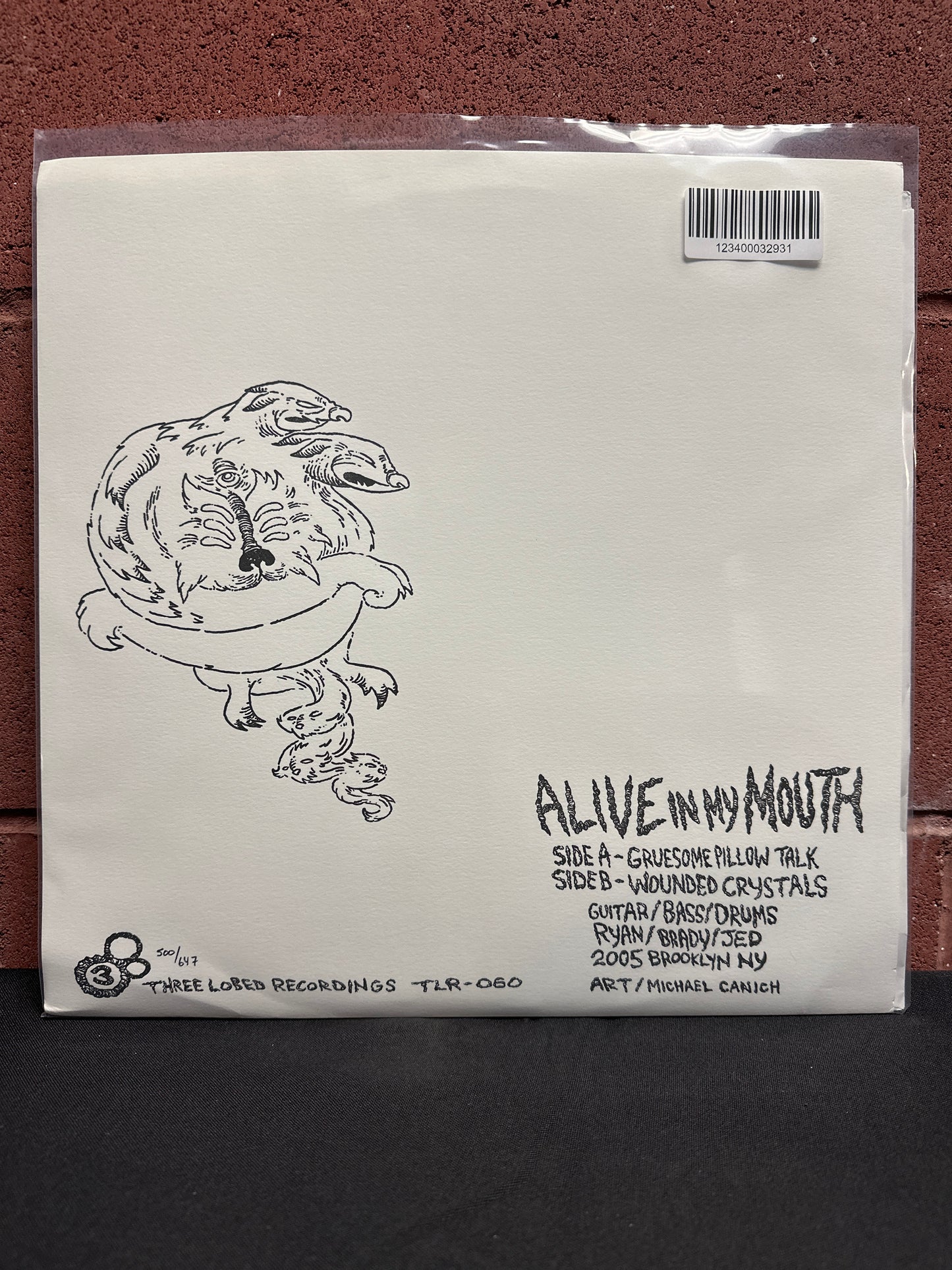 Used Vinyl:  Heavy Winged ”Alive In My Mouth” LP + CD