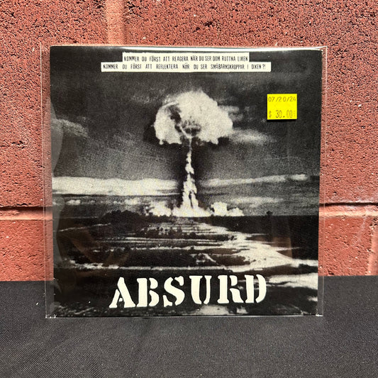 USED VINYL: Absurd "Blodig Stad” 7" (Unoff)