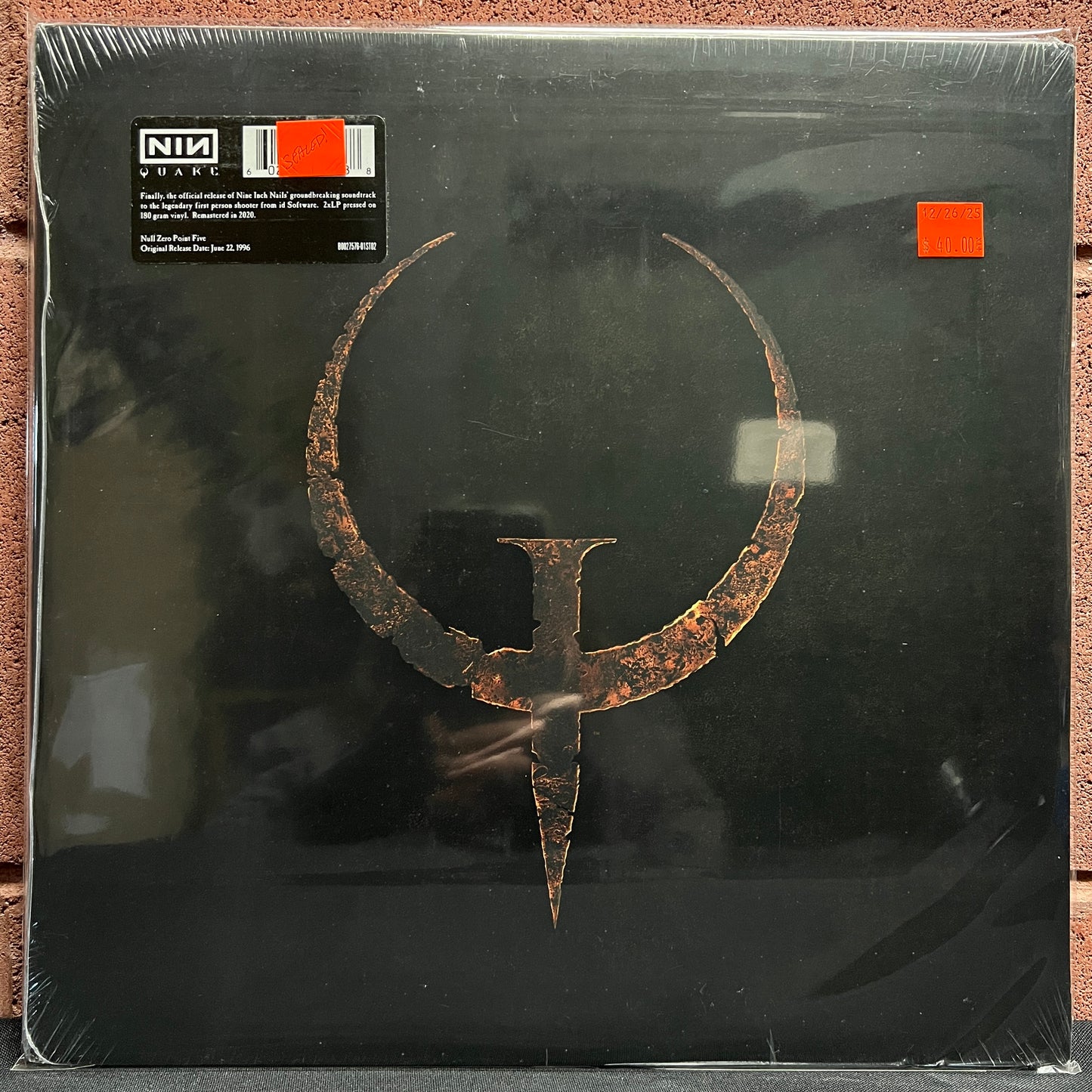 Used Vinyl: Nine Inch Nails "Quake" 2xLP (Sealed)