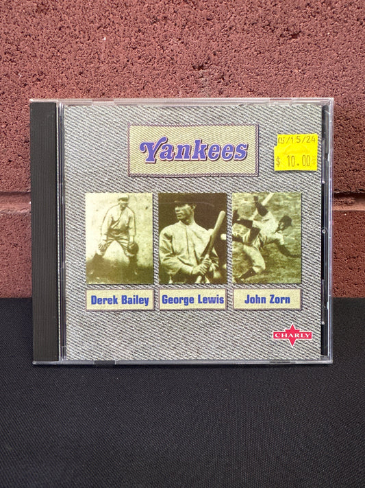 USED CD: Derek Bailey, George Lewis & John Zorn "Yankees" CD