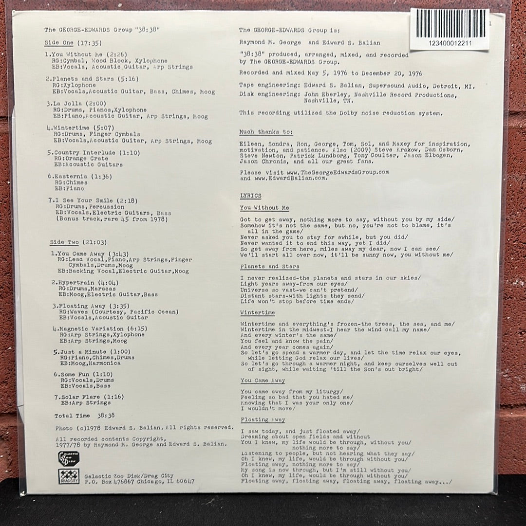 Used Vinyl:  The George-Edwards Group 1.609722222 LP