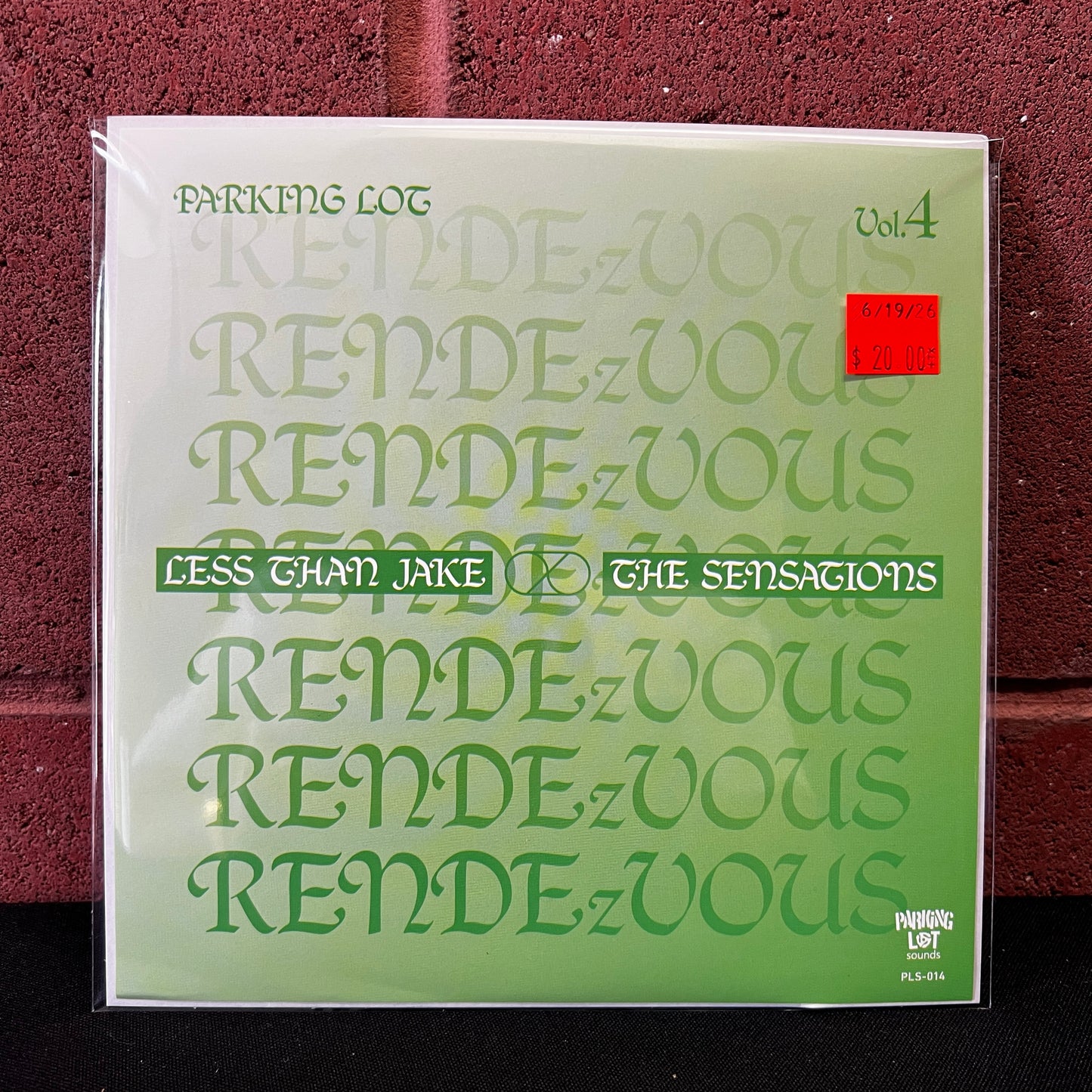 Used Vinyl: Less Than Jake / The Sensations "RENDEzVOUS Vol.4" 7" (2020 Japanese Issue)