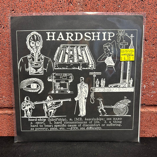 Used Vinyl:  Hardship / Gun Pro ”Hardship / Population Control Anthem” 7"