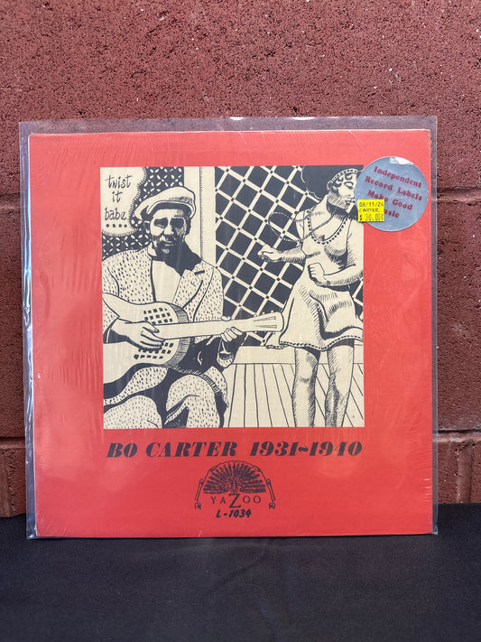 Used Vinyl:  Bo Carter ”Twist It Babe 1931-1940” LP