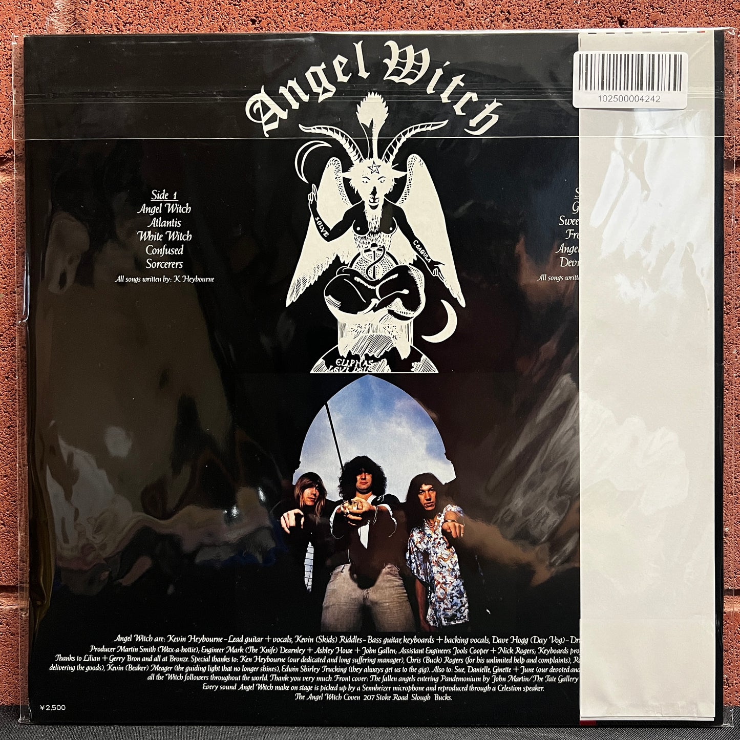 Used Vinyl: Angel Witch "S/T" LP (1981 Japanese Issue)