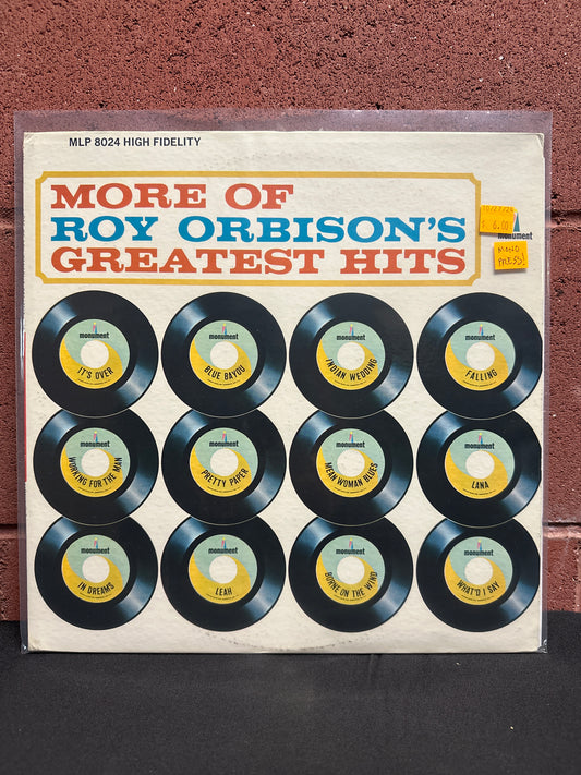 Used Vinyl:  Roy Orbison ”More Of Roy Orbison's Greatest Hits” LP