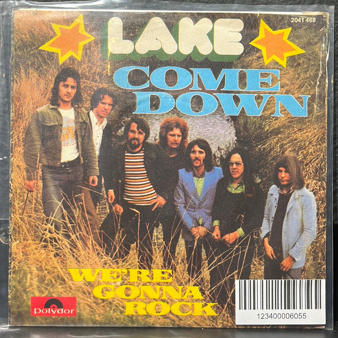 USED VINYL: Lake “Come Down / We're Gonna Rock” 7"